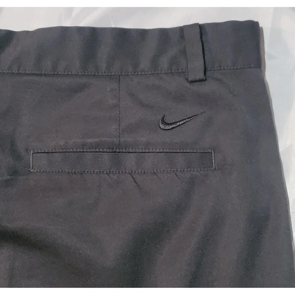 Nike Golf Men's 38 Black Tour Performance Dri-Fit Golf‎ Shorts Pockets